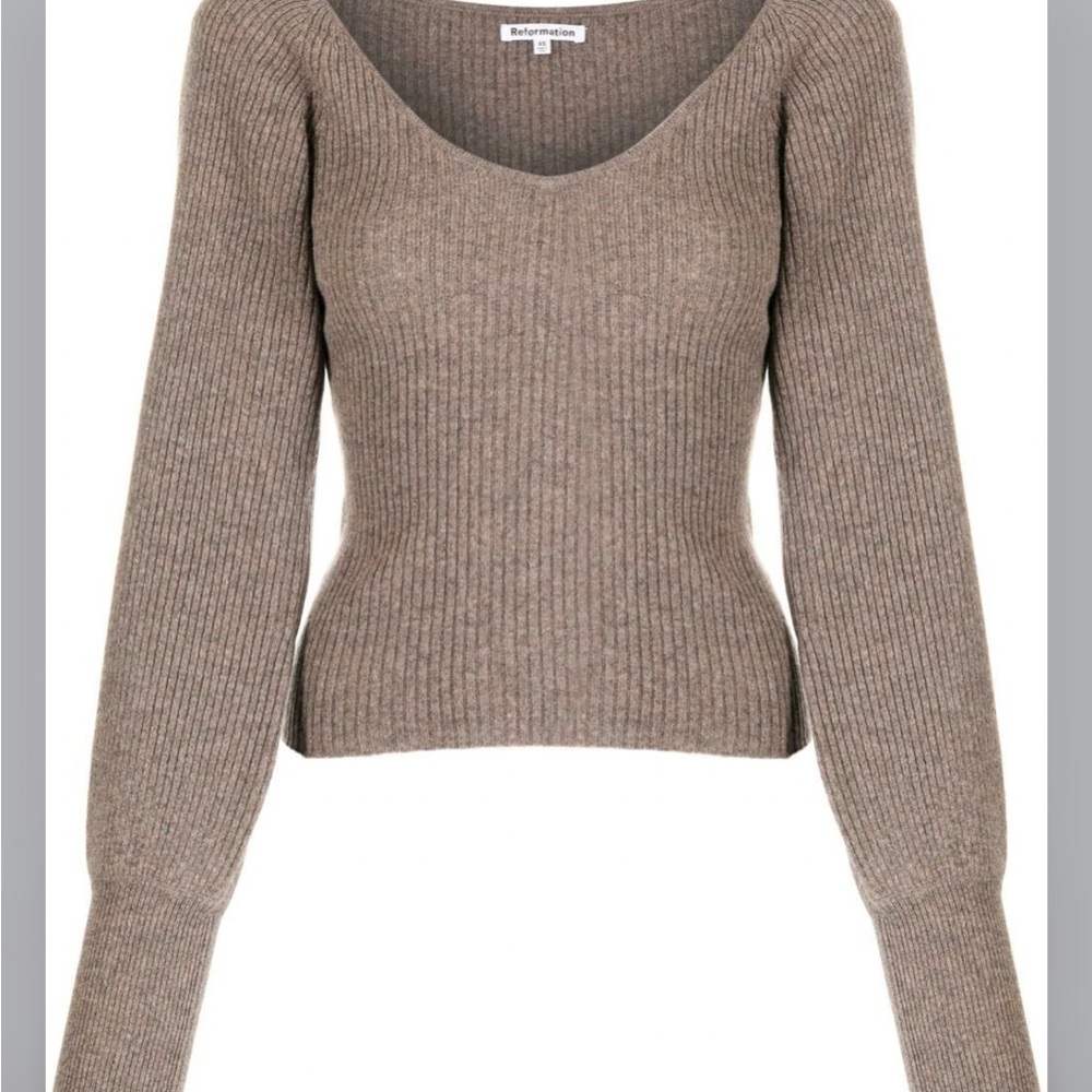 Reformation Hart Cashmere Sweater